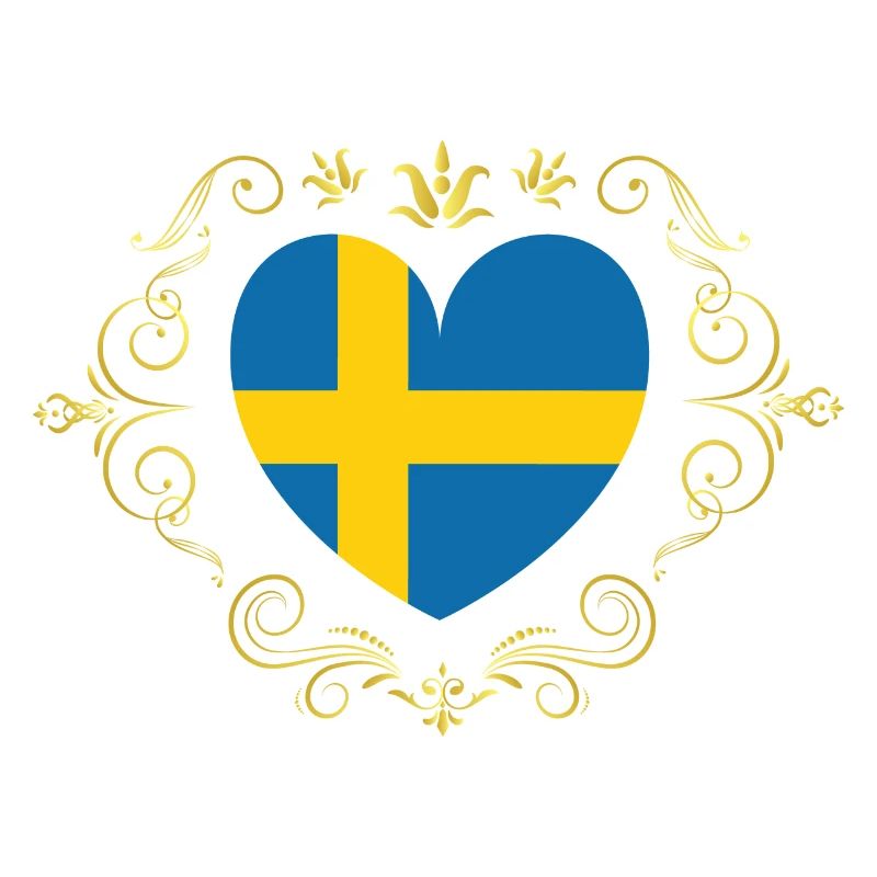 Suède drapeau suédois drapeau blason drapeau