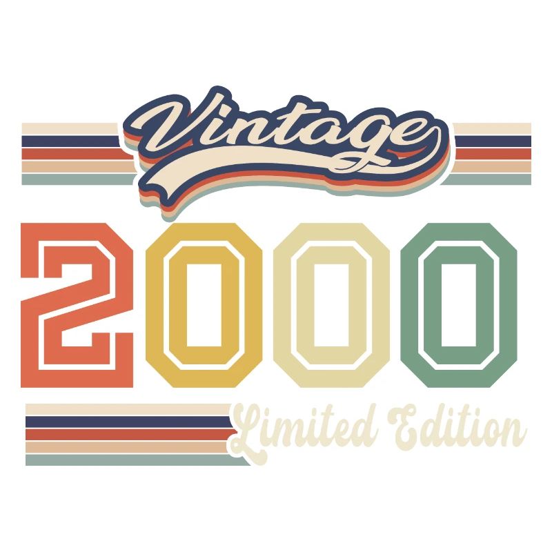Tolles 2000 Geburtstagsgeschenk seit 2000 kam