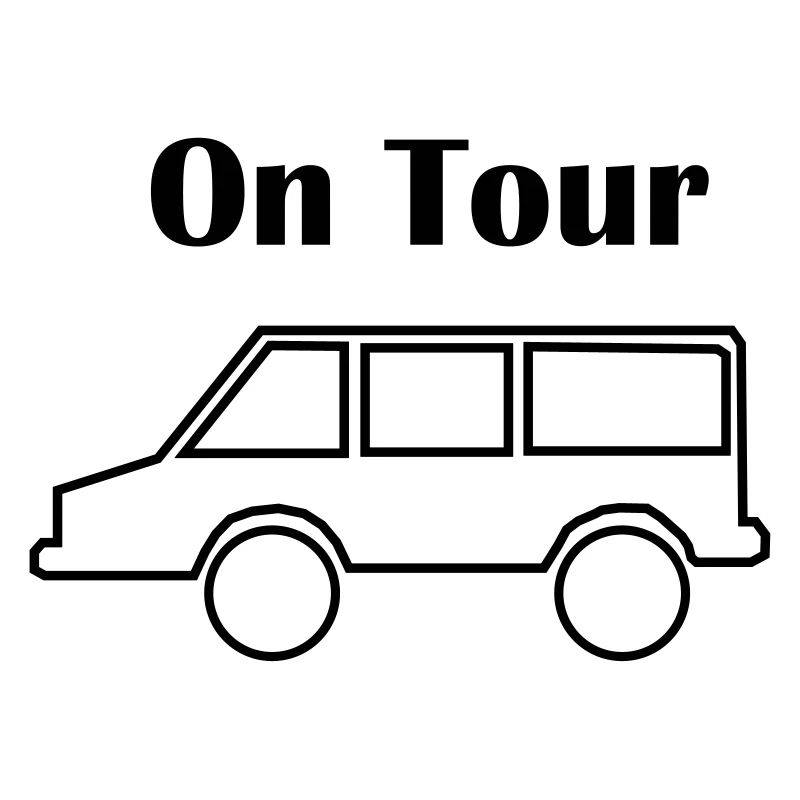 On Tour mit Auto