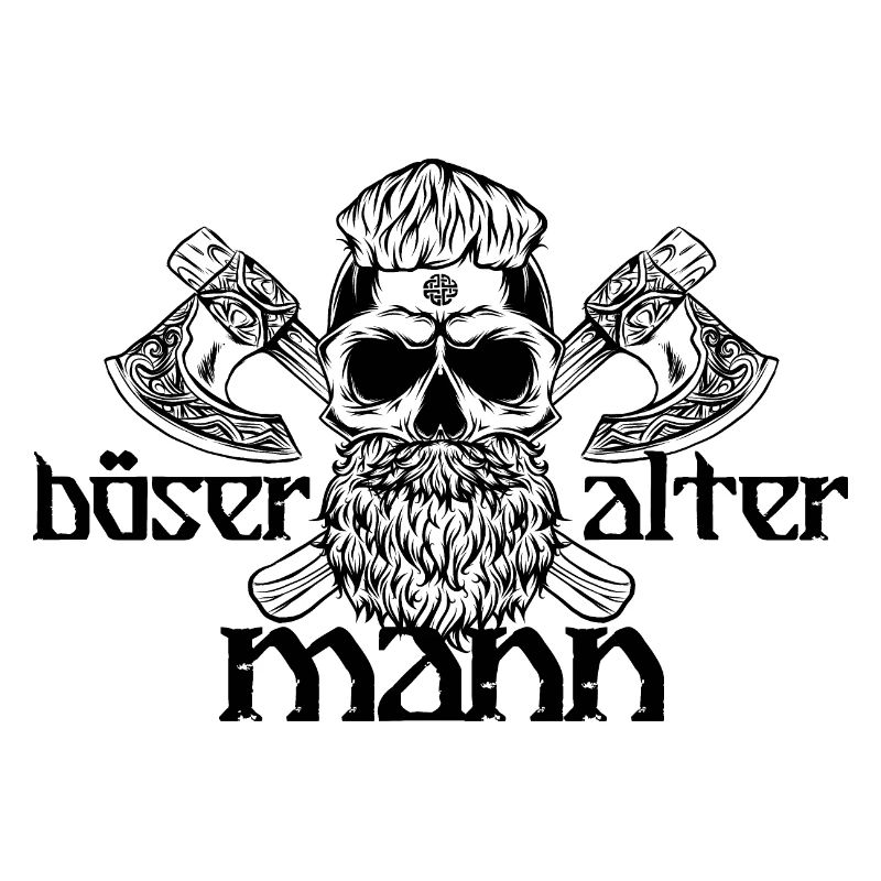 BÖSER ALTER MANN WIKINGER VIKINGS