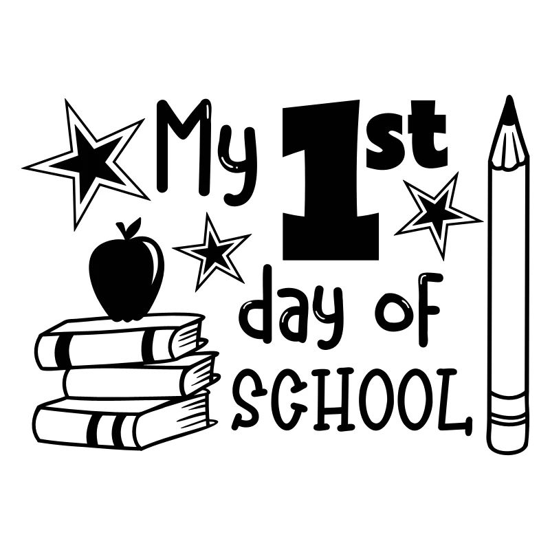 MEIN ERSTER SCHULTAG SCHULE EINSCHULUNG ABC SPRUCH