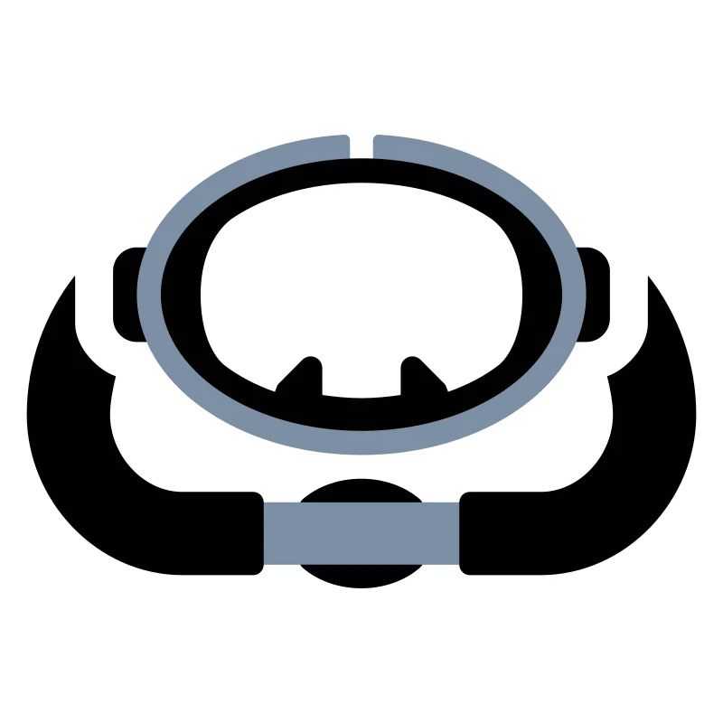 Logo rétro de plongée sous-marine