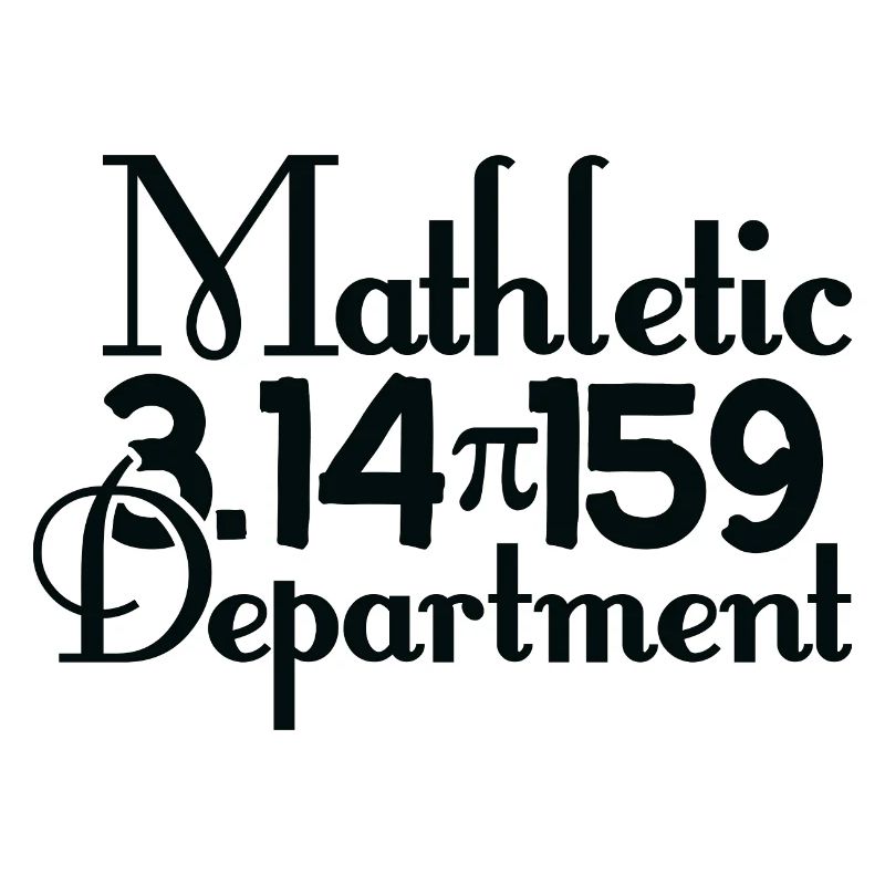 Mathletic 3 14 159 Department, math fan