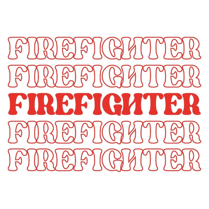 Firefighter Firefighter Firewoman Fire Chief Fire