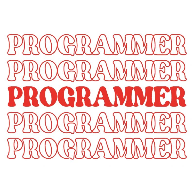 Programmierer, Programmierer, Entwickler, Programmierer, Software-Ingenieur