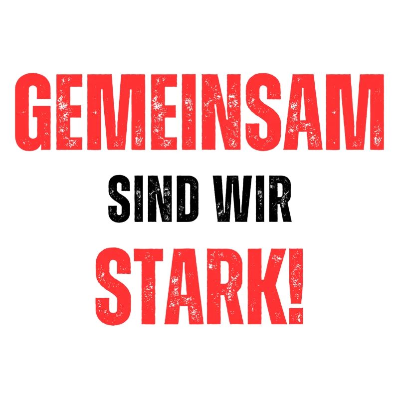 Gemeinsam sind wir stark!