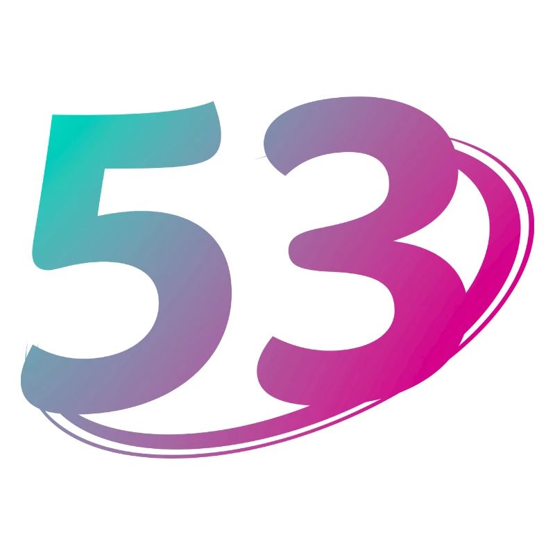 Number 53 multicolor