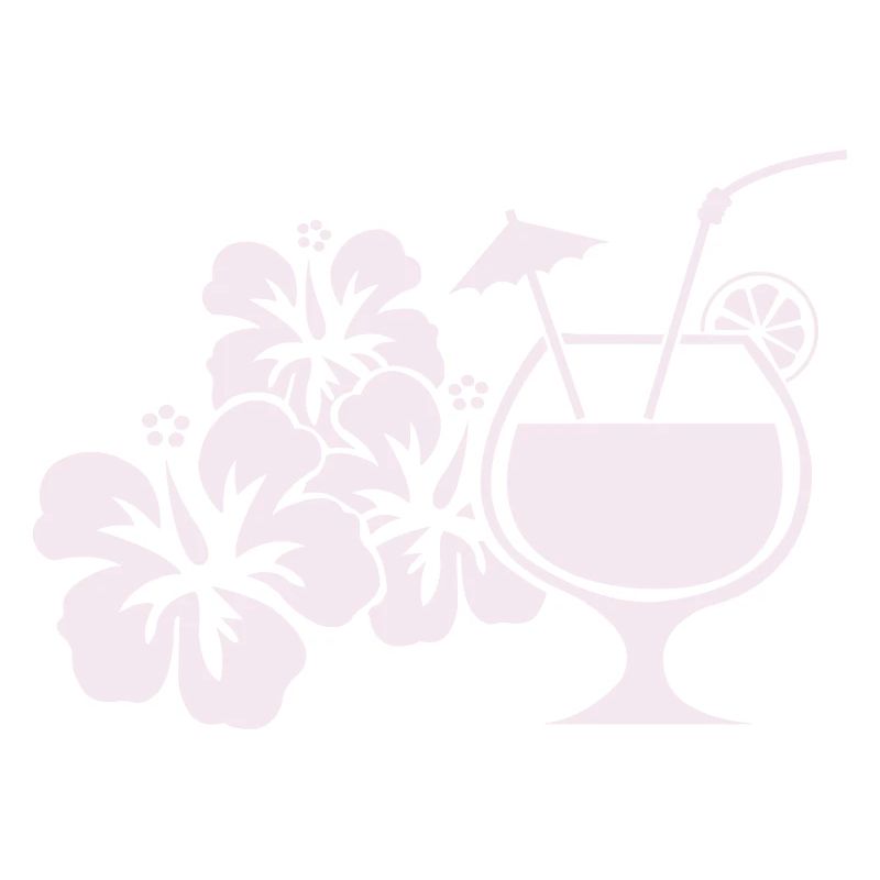 Boisson cocktail à l’hibiscus d’Hawaï