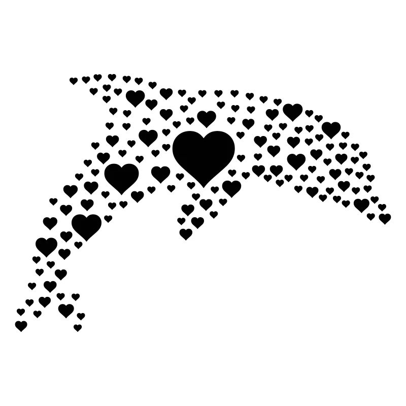 Coeurs de dauphins