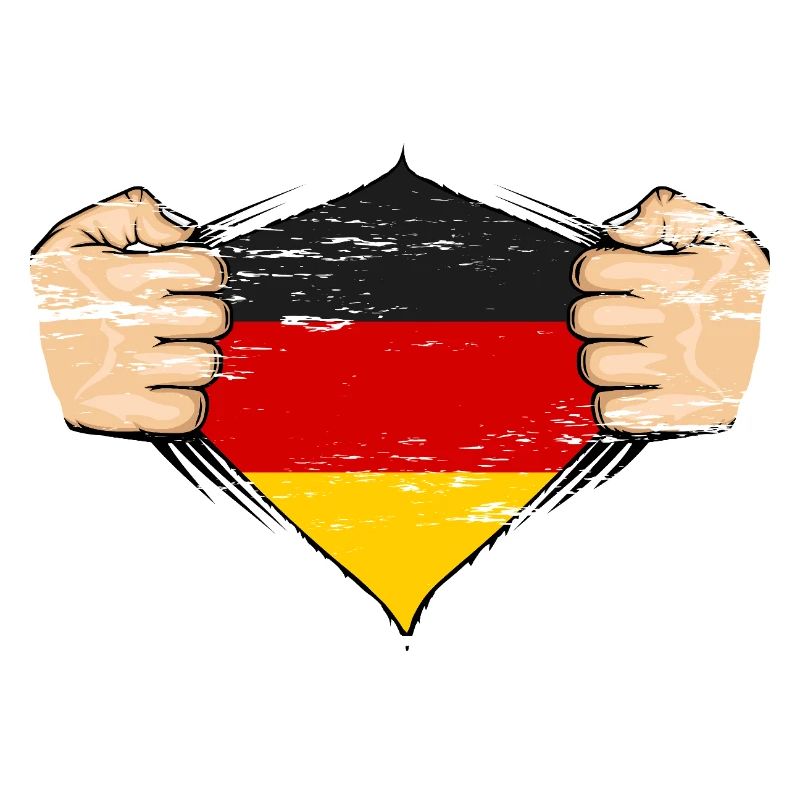 Design de drapeau allemand utilisé