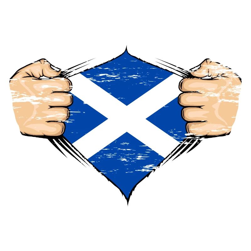 Drapeau de l’Écosse utilisé