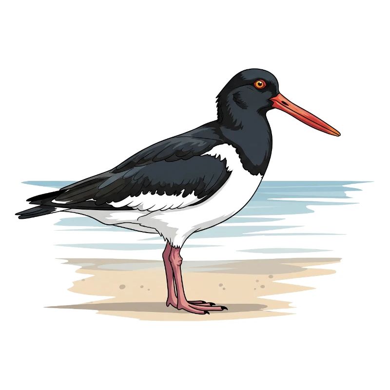 Austernfischer Haematopus Ostralegus