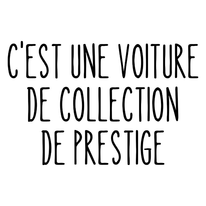 c'est une voiture de collection de prestige