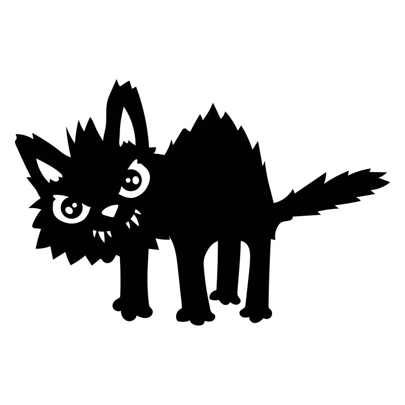Evil funny cat