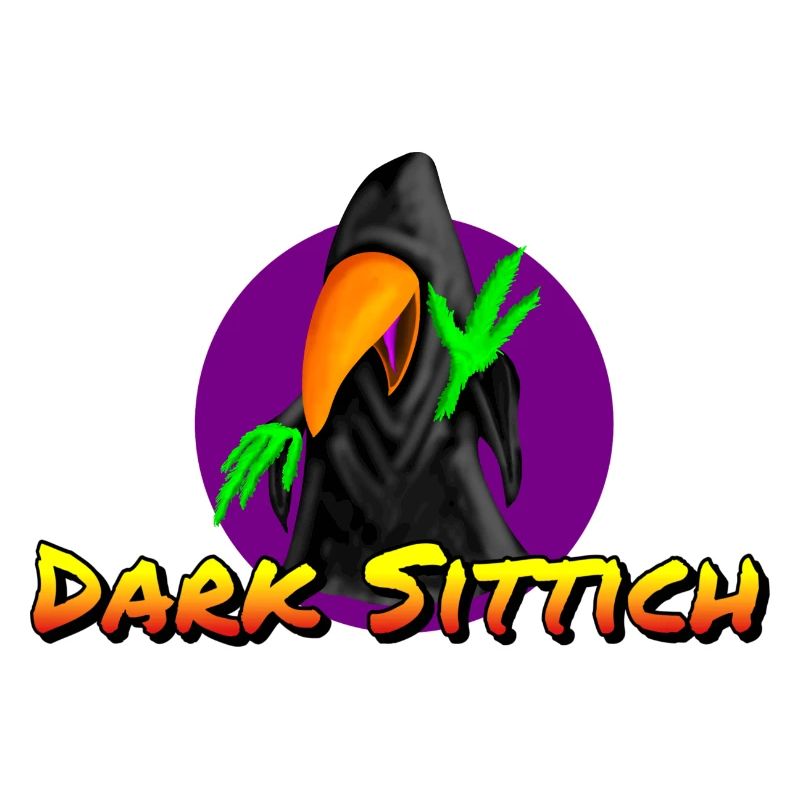 Perruche noire ( Logo et lettrage )