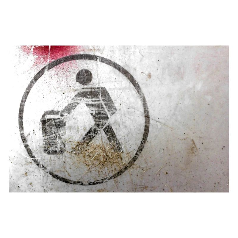 Throwing trash