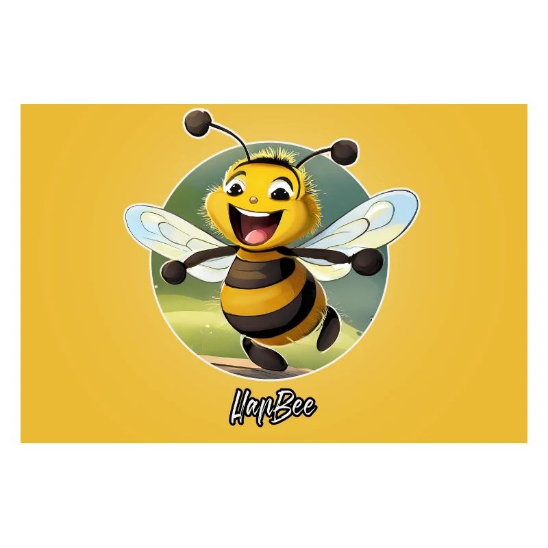 Jeu de mots expression ambiguë – HapBee (Abeille heureuse)