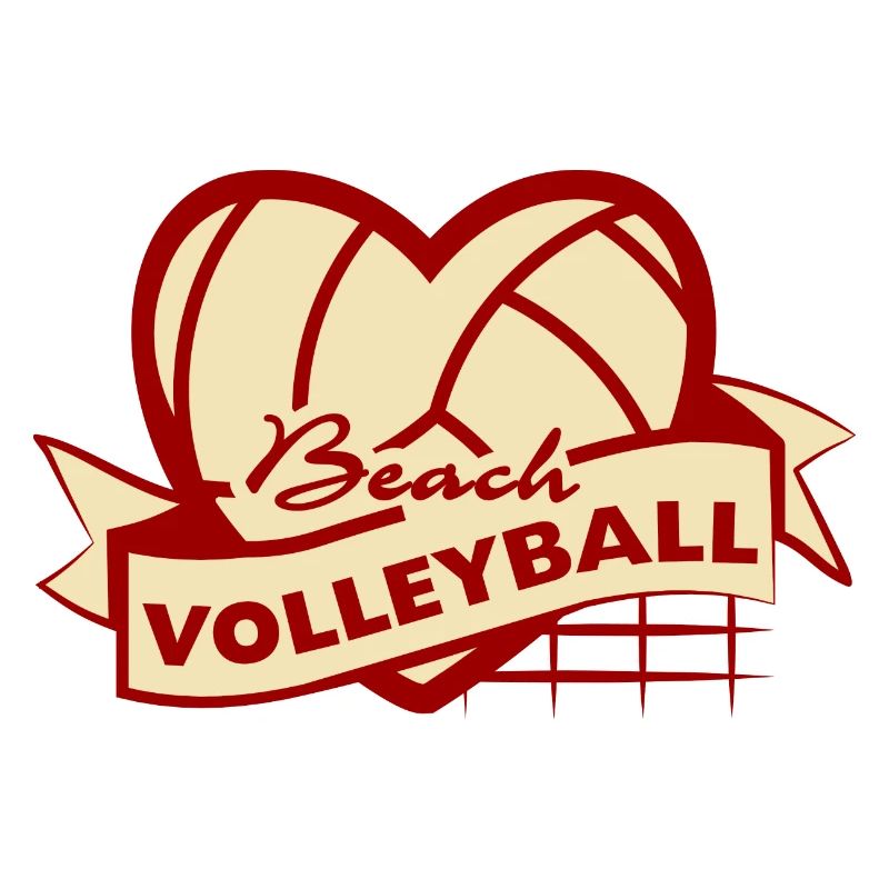 Heart Beach Volleyball