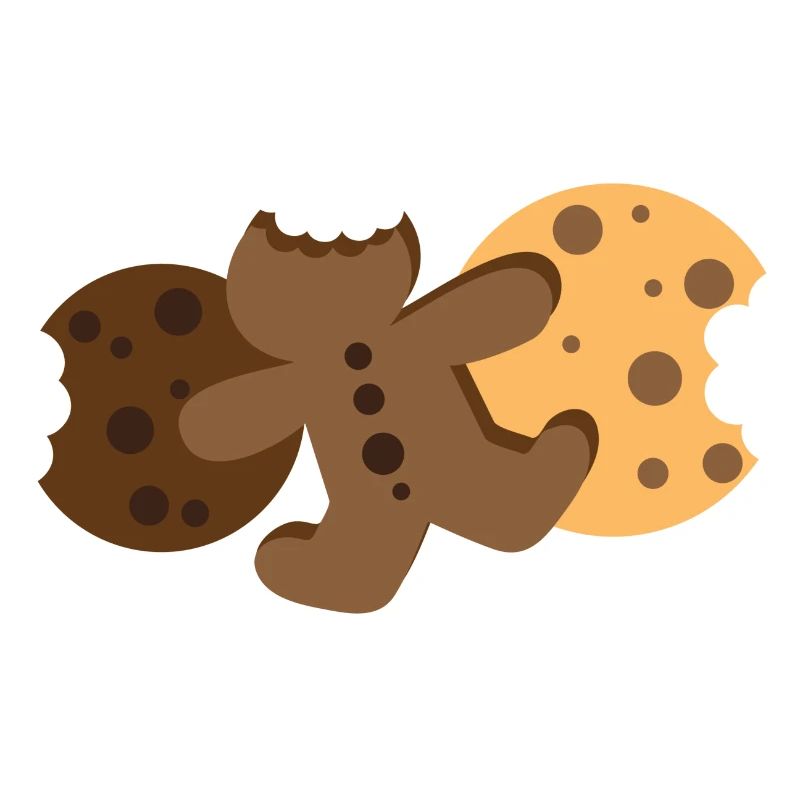 Cookies biscuits alone gingerbread man