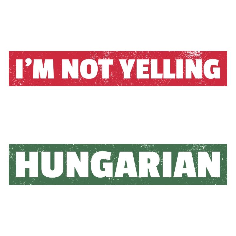 Je ne crie pas c’est le drapeau hongrois