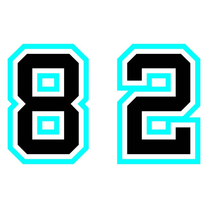 82 Number Symbol