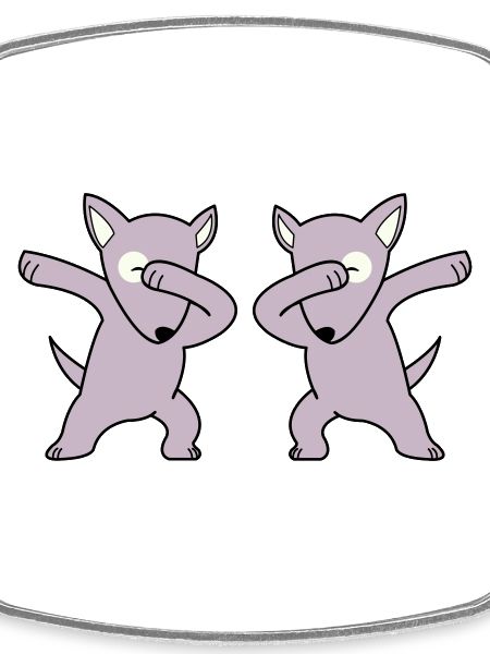 dog dabbing