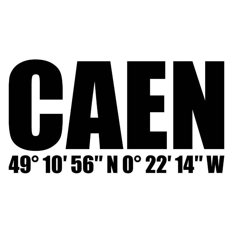 Coordonnées de Caen