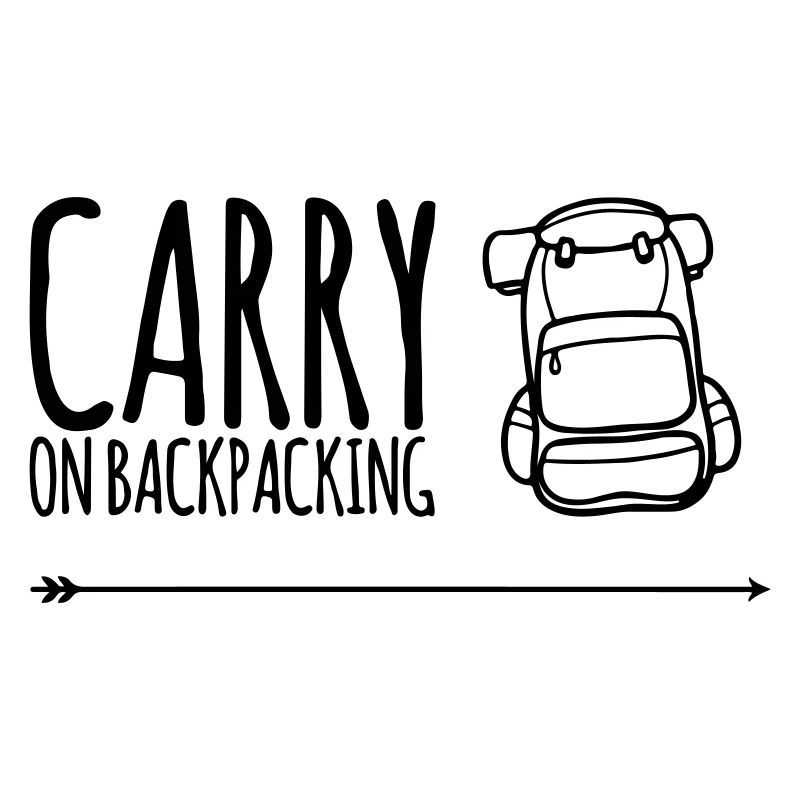 Carry On Backpacking - Backpacker Geschenkidee
