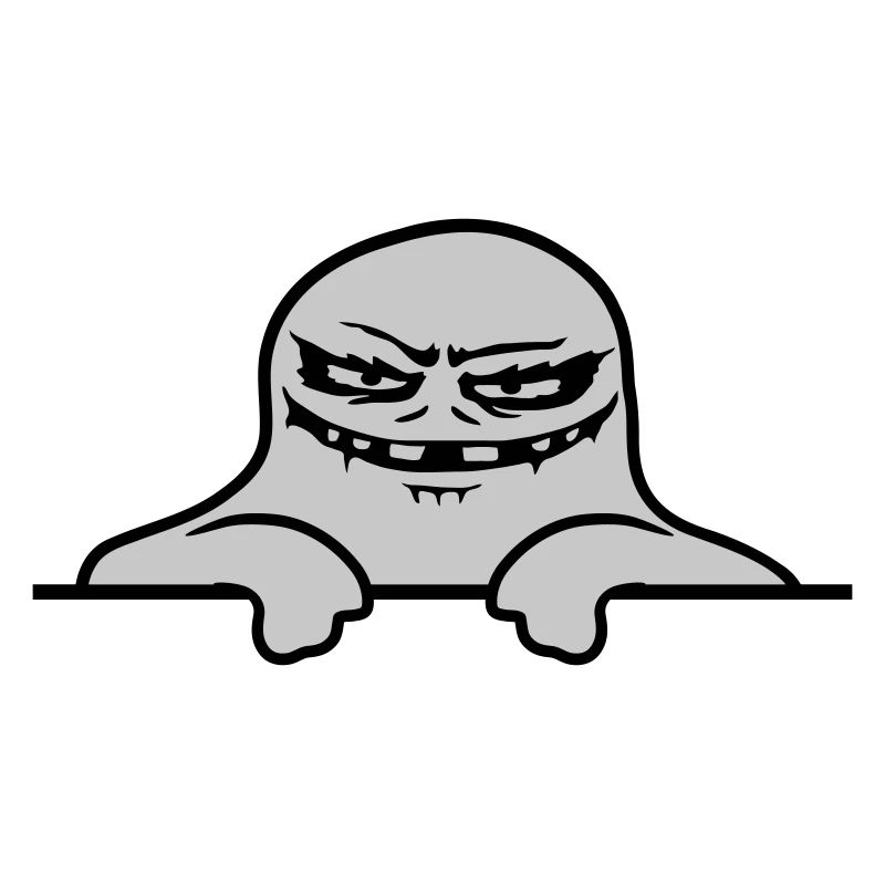 Mauer Geist Comic Monster