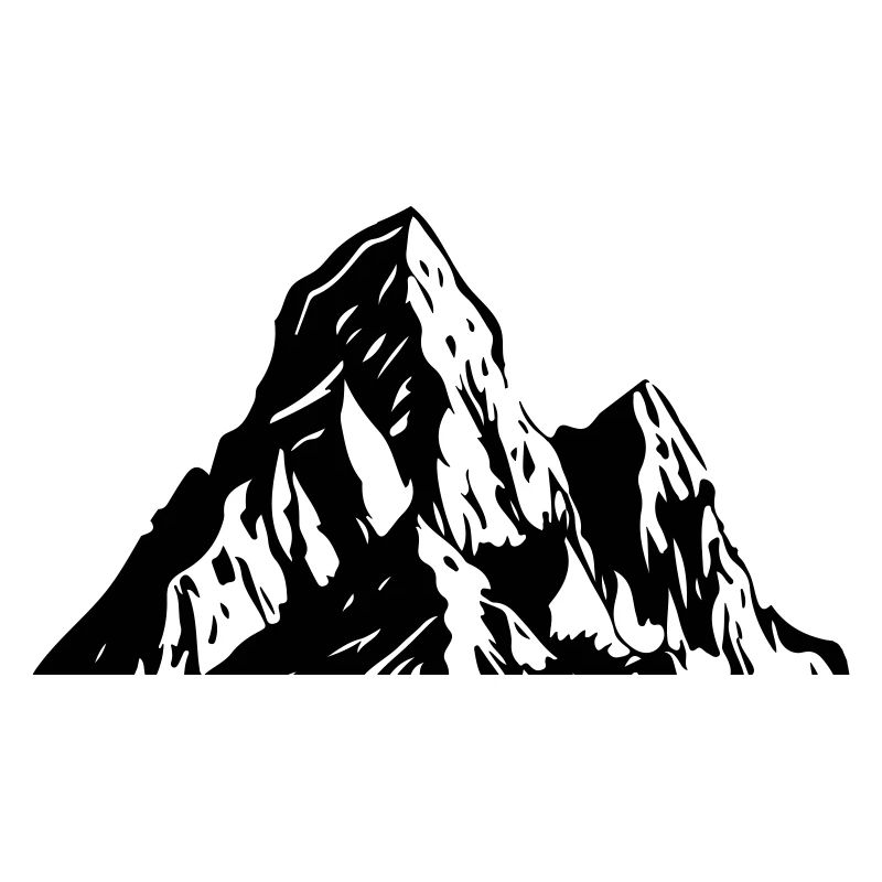 Symbol mountains nature
