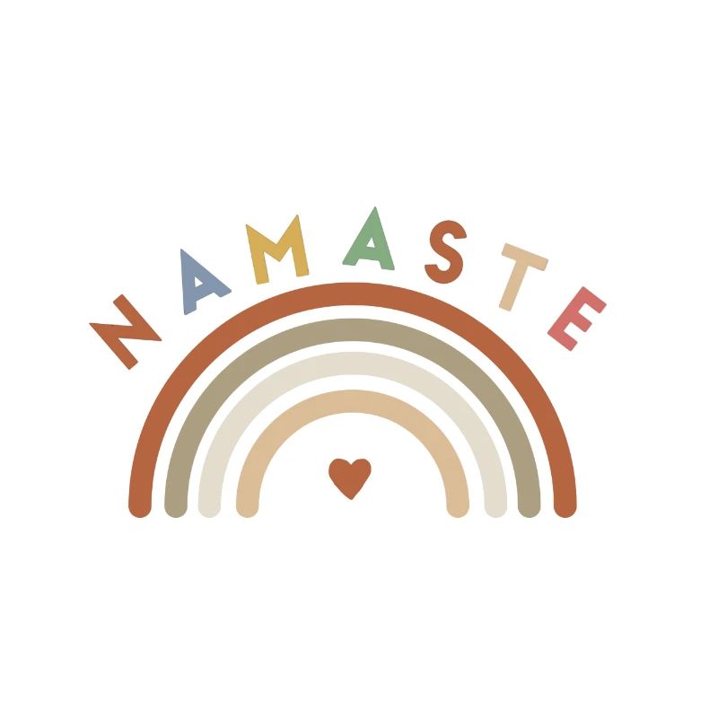 Namaste! Rainbow, customisable