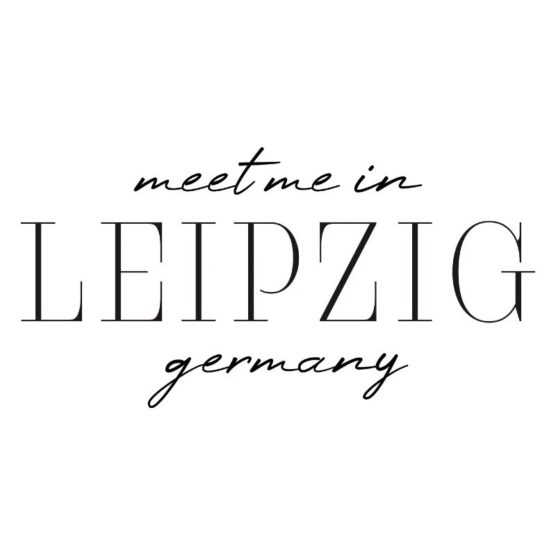 Leipzig, Germany Elegance Style Design T-Shirt