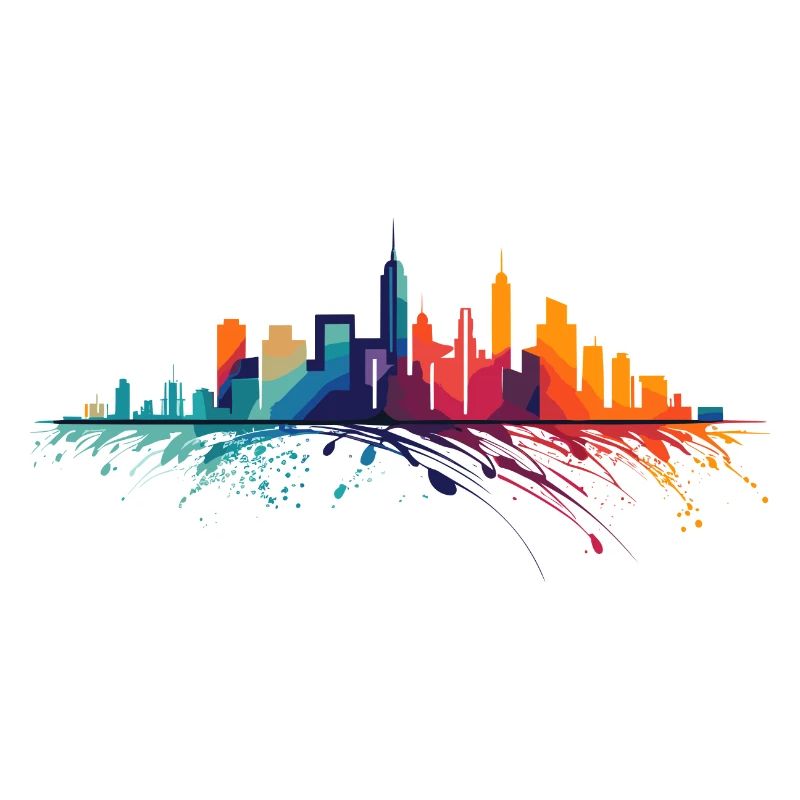 bunte Skyline