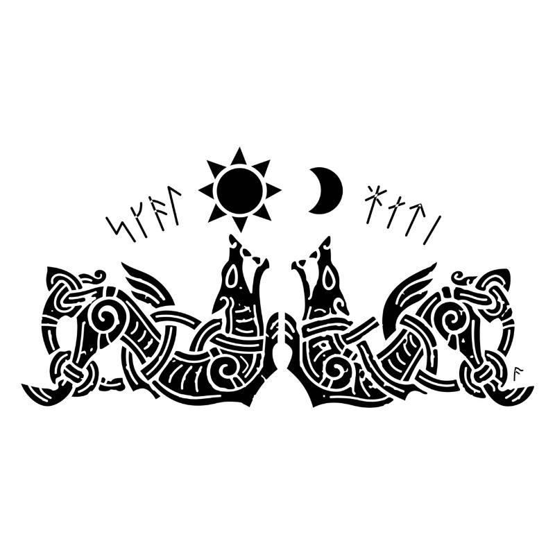 Odin Geri et Freki 4