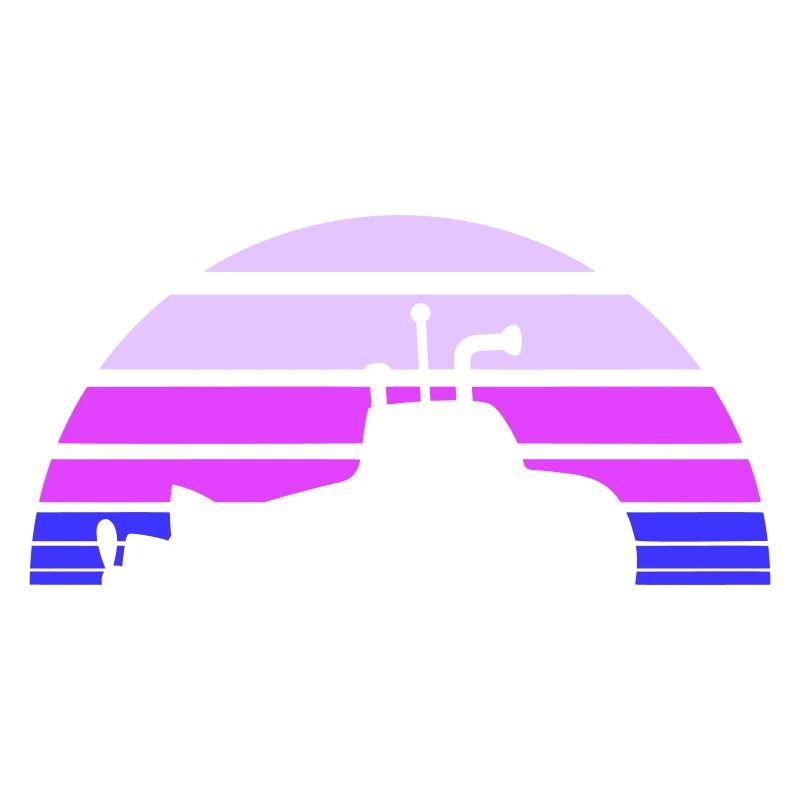 Surfaced Submarine Water Surface Dive