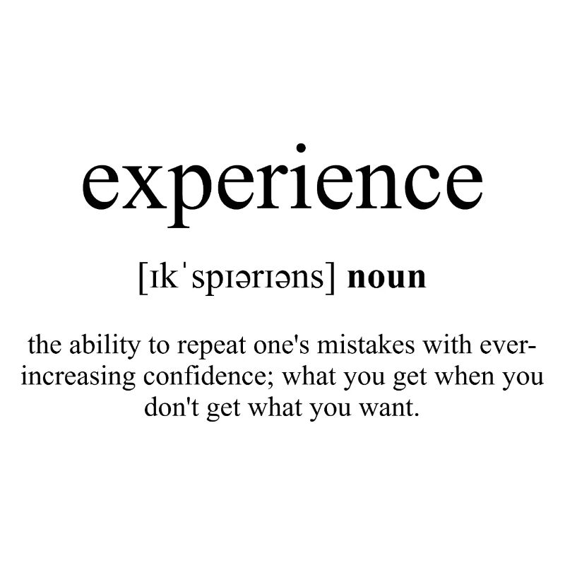 Experience | Erfahrung Definition Dictionary