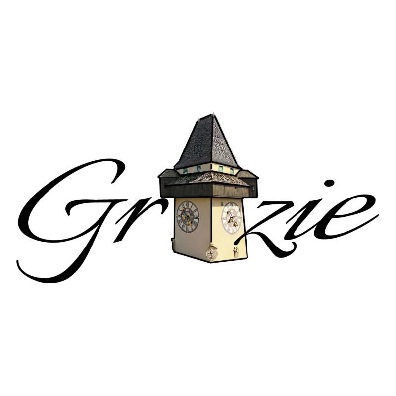 Austria Graz Styria clock tower clocktower clock