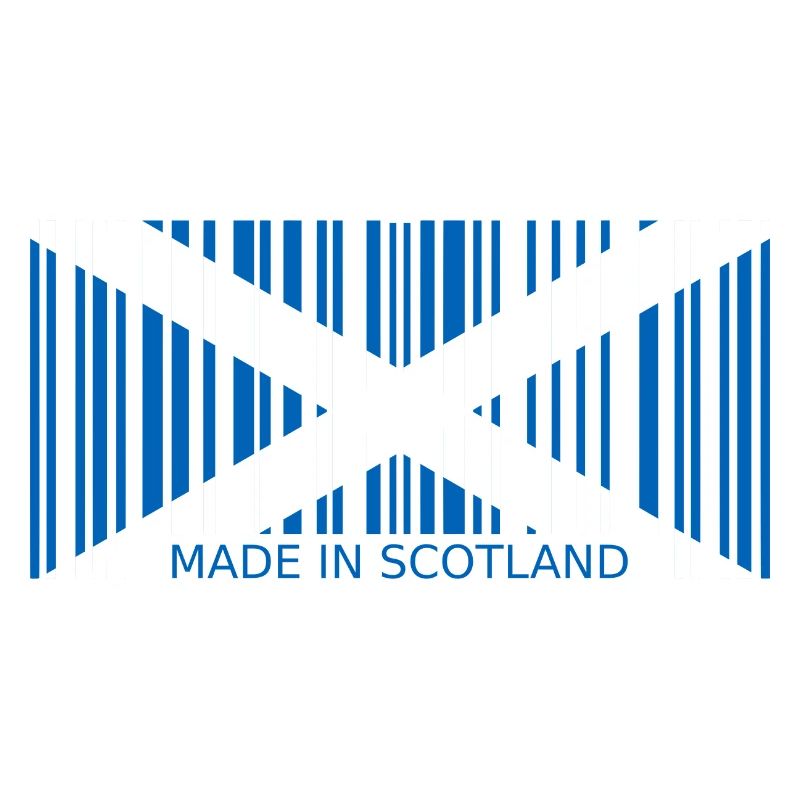 Ecosse Code à barres made in Drapeau Blason