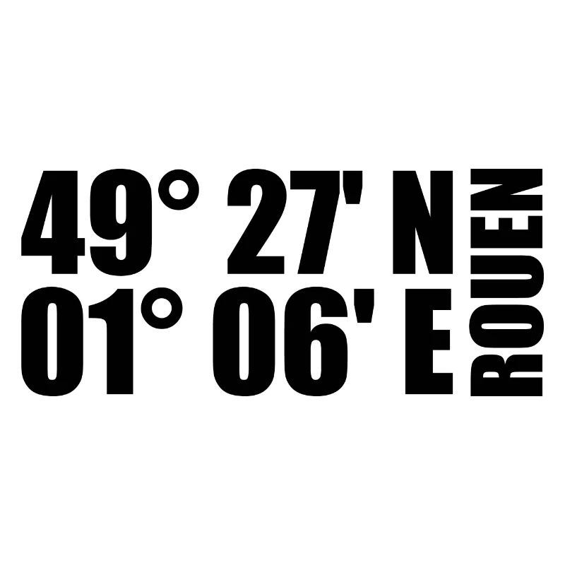 Rouen Coordinates