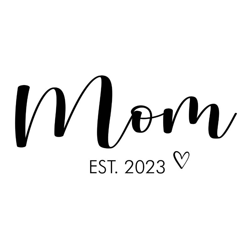 Mom est 2023 Mama Mutter Muttertag