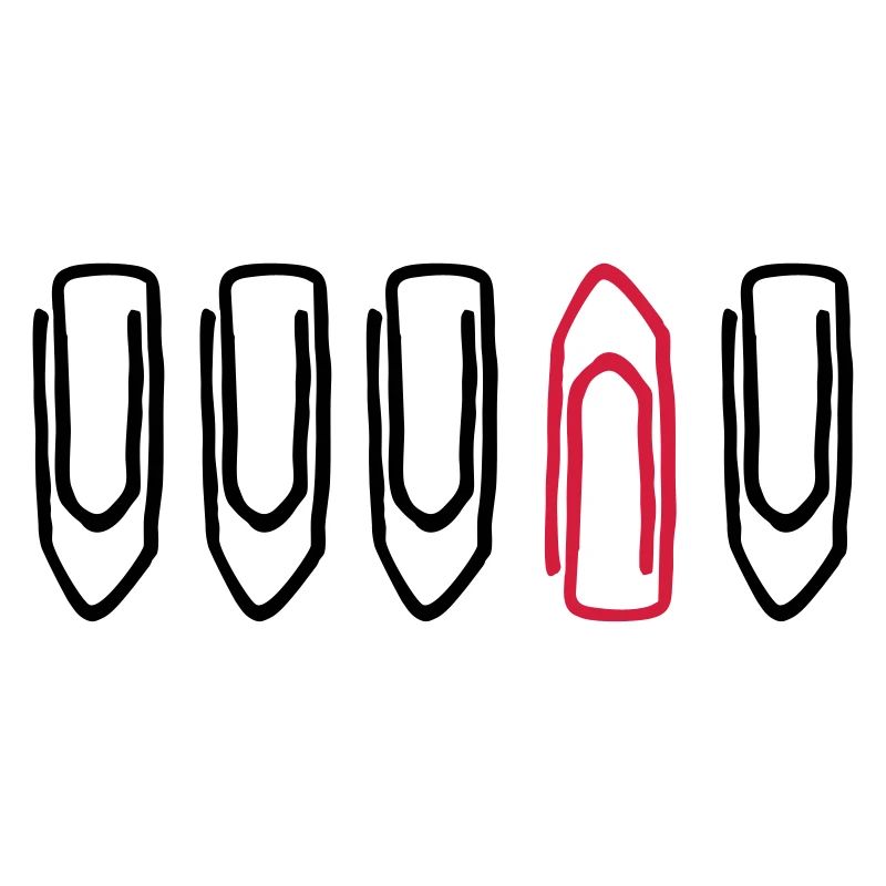 Office Clip - Be different - gift for colleagues