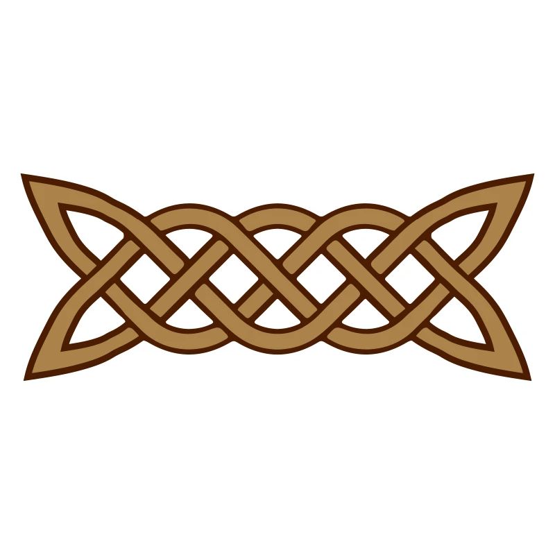 Celtic knot pattern