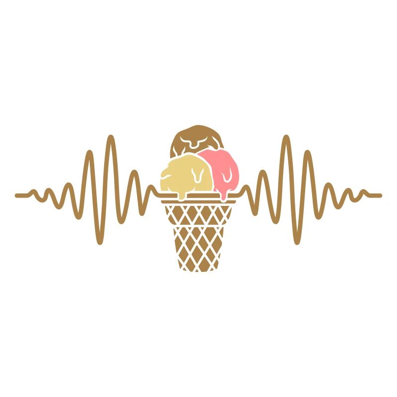 Frequenz Eiscreme 3 Eiskugeln