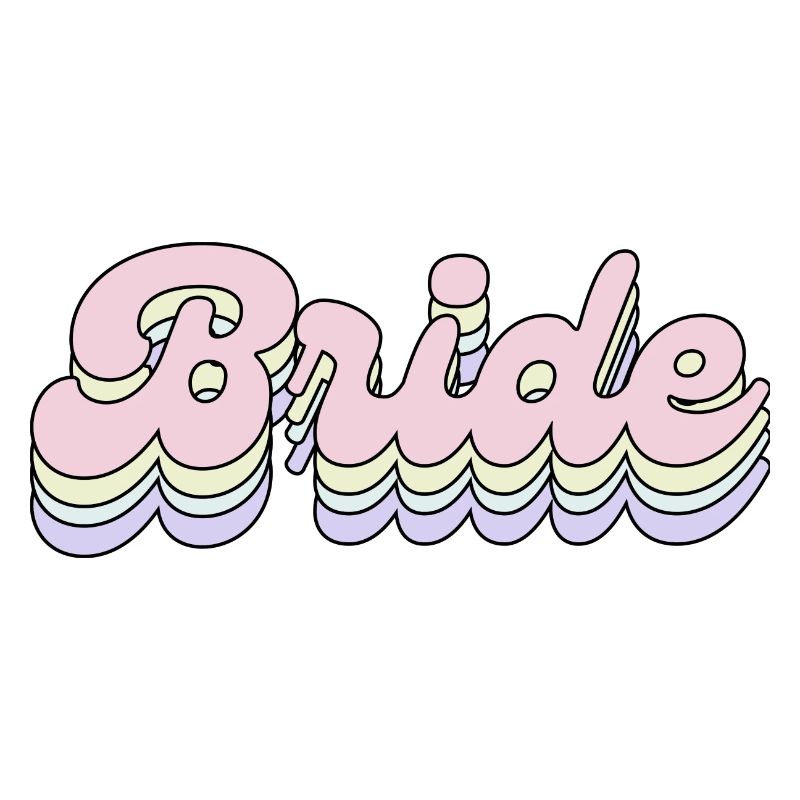 Bride pastel