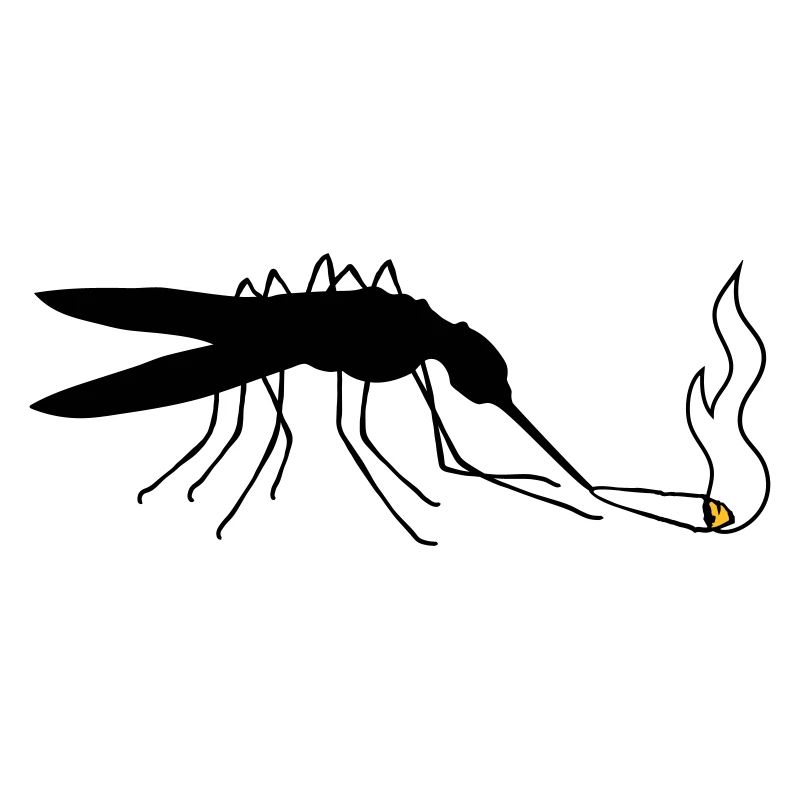 moustiques fumer drogue weed hanf joint cann