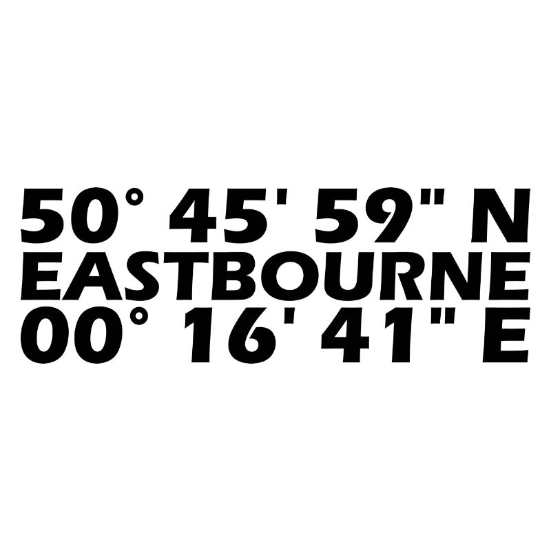 Coordonnées d’Eastbourne