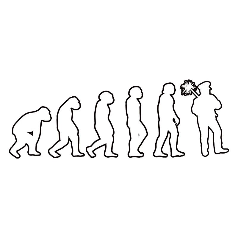 Schornsteinfeger Essenkehrer Evolution Kaminkehrer