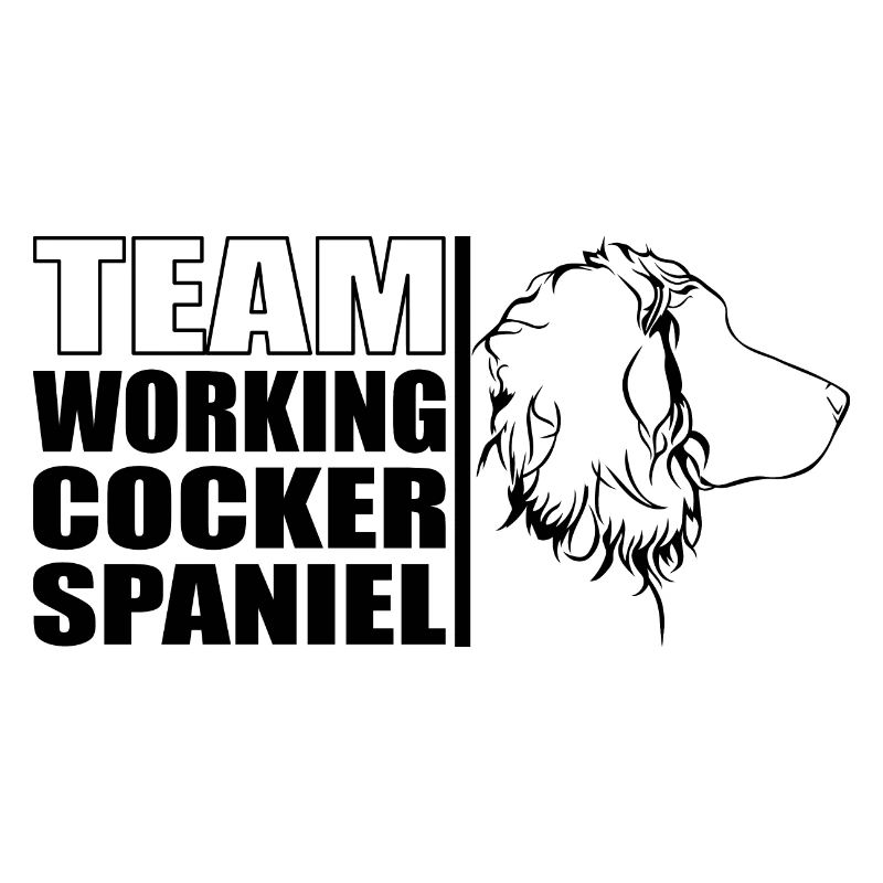 TEAM Working Cocker Spaniel Hunde Hund Wilsigns