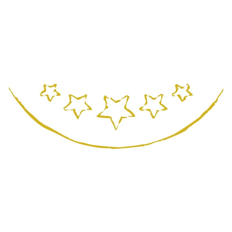Arc ci-dessous et étoiles | Graphique vectoriel