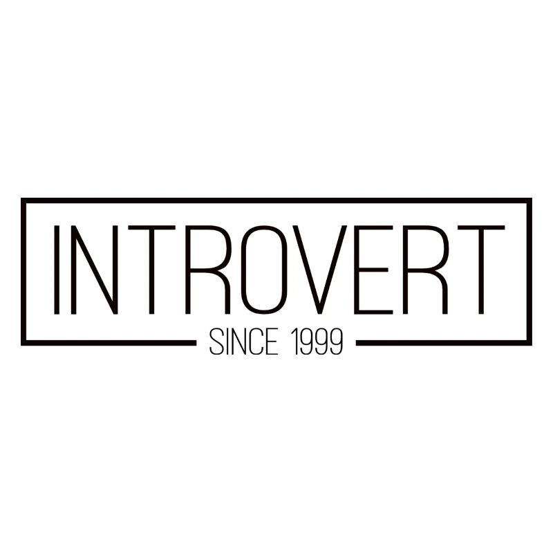 Introvert since 1999 black